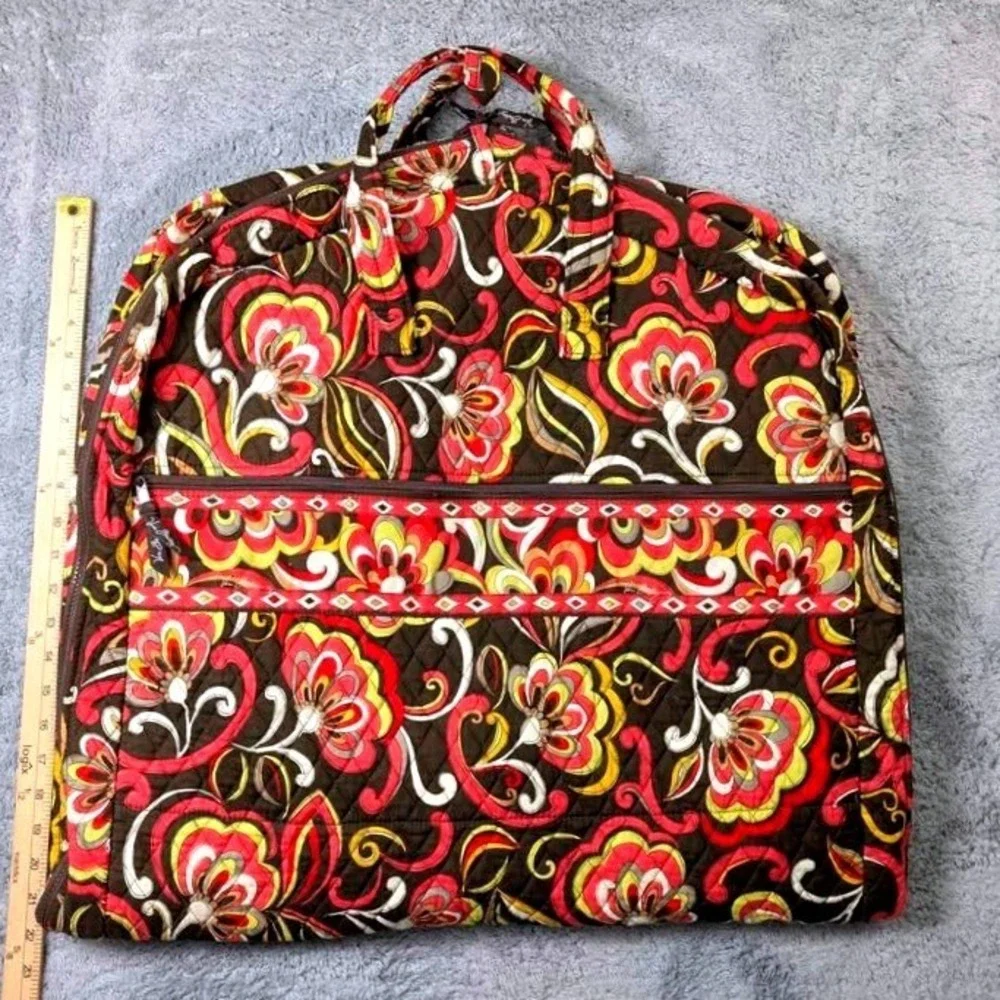 Vera Bradley ~ Quilted Cotton Hanging Garment Bag ~ Puccini Pattern ~ 48x24